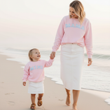 Mama & Mini Blossom Letter Sweaters