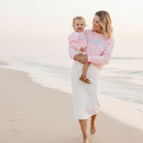 Mama & Mini Blossom Letter Sweaters