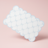 Scalloped Southern Bow Mat