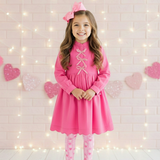 🎀 Sugarberry Bow Hearts Leggings