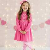 🎀 Sugarberry Bow Hearts Leggings