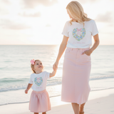 Blooming Heart Mommy & Me Tee Set