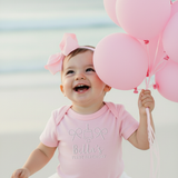 Embroidered Birthday Bows Onesie