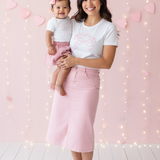 Sweetheart Bow Mama & Me Tee
