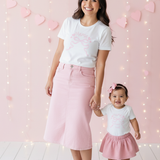 Sweetheart Bow Mama & Me Tee