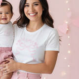 Sweetheart Bow Mama & Me Tee
