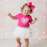 Infant Tee — Pink Heart "Mama's Sweetheart" Baby Shirt