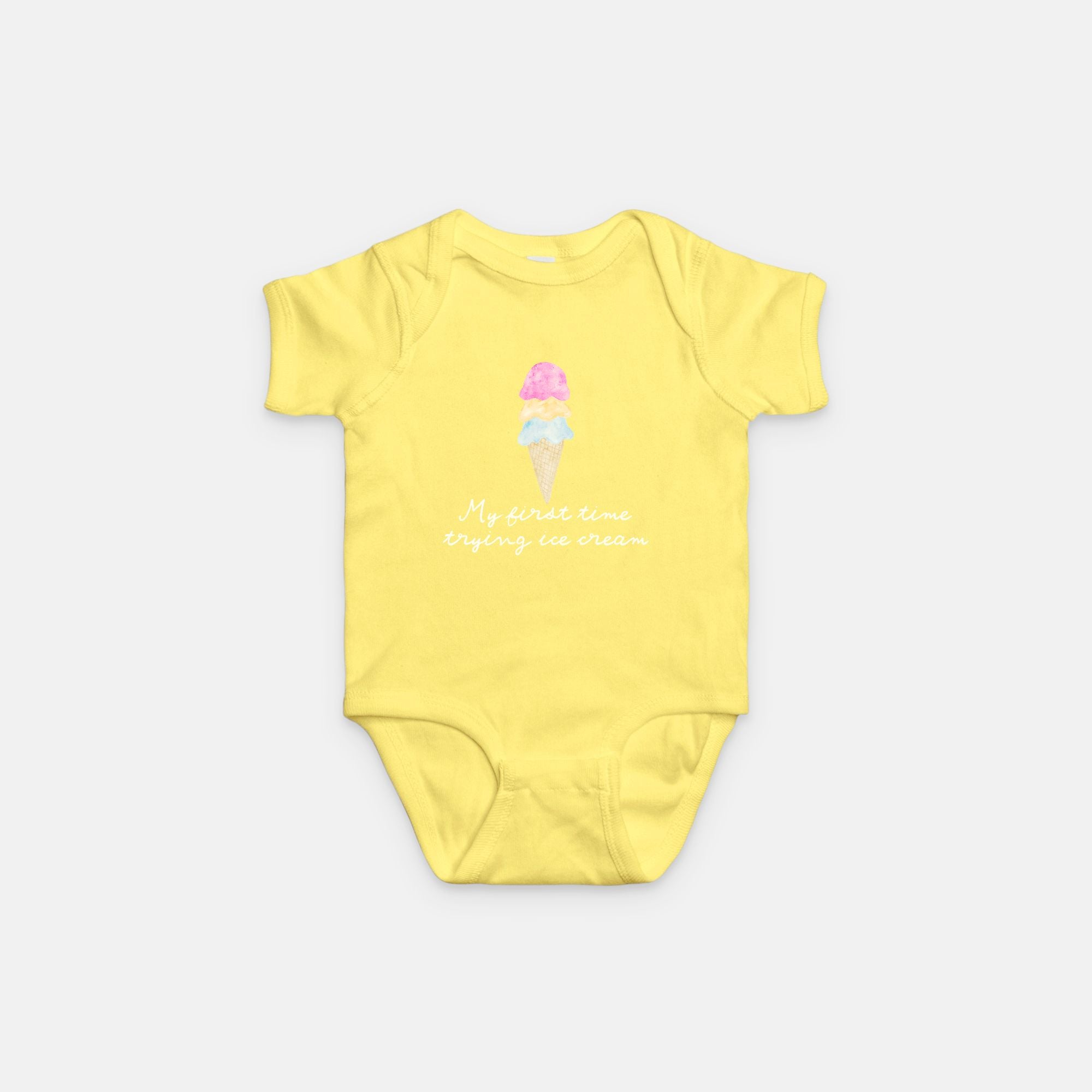 My First Scoop Sweetness Onesie