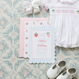 The Berry Sweet Scallop Invitation Suite