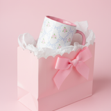Blossom Coquette Mug with Pink Inside