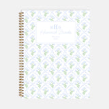 Hydrangea Trelllis Spiral Notebook