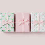 Blush Garden Gift Wrap Set