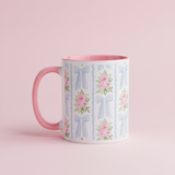 Rosy Ribbons Mug