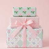 Blush Garden Gift Wrap Set