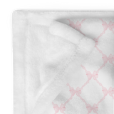 Sweet Coquette Bows Throw Blanket